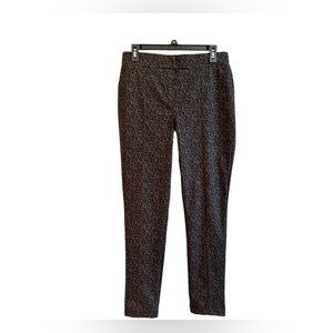 DASH, NWOT, WOMENS, GREY & BLACK, STRETCH, LEOPARD PRINT, PULL-ON PANTS. SIZE M